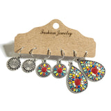 Multiple Boho Ethnic Dangle Earrings for Women