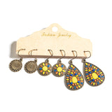 Multiple Boho Ethnic Dangle Earrings for Women