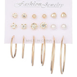 Multiple Boho Ethnic Dangle Earrings for Women