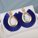 Fashion Bohemian Silk Earrings, Women's  Jewelry