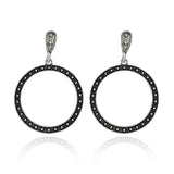 Crystal Dangle Earrings, Women's Jewelry