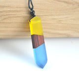Vintage Wooden Necklace, Women's Jewelry