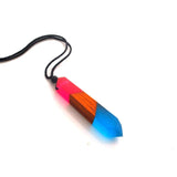 Vintage Wooden Necklace, Women's Jewelry