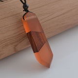 Vintage Wooden Necklace, Women's Jewelry