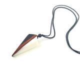 Vintage Wooden Necklace, Women's Jewelry