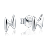 Silver Simple Earrings, Women's  Jewelry