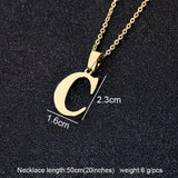 Letters Initial Necklace , Women's  Jewelry
