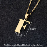 Letters Initial Necklace , Women's  Jewelry