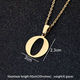 Letters Initial Necklace , Women's  Jewelry