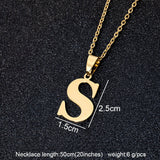 Letters Initial Necklace , Women's  Jewelry