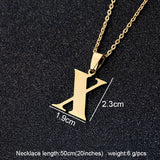 Letters Initial Necklace , Women's  Jewelry