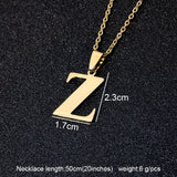Letters Initial Necklace , Women's  Jewelry