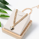 Love Heart Bohemian Choker Necklace, Women's Jewelry