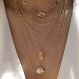 Multilayer Gold Necklace Set, Women's Jewelry