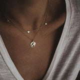 Multilayer Gold Necklace Set, Women's Jewelry