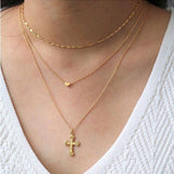 Multilayer Gold Necklace Set, Women's Jewelry