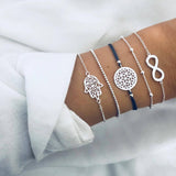 Bohemian Bracelet Set, Women's Jewelry