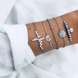 Bohemian Bracelet Set, Women's Jewelry
