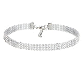Crystal Rhinestone Choker Necklace, Women's  Jewelry