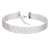 Crystal Rhinestone Choker Necklace, Women's  Jewelry