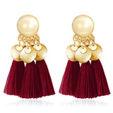 Big Tassel Dangle Drop Earrings for Women