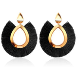 Big Tassel Dangle Drop Earrings for Women