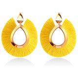 Big Tassel Dangle Drop Earrings for Women