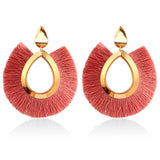 Big Tassel Dangle Drop Earrings for Women