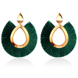 Big Tassel Dangle Drop Earrings for Women