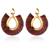 Big Tassel Dangle Drop Earrings for Women