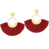 Big Tassel Dangle Drop Earrings for Women