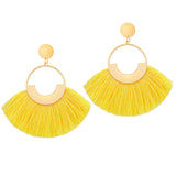 Big Tassel Dangle Drop Earrings for Women