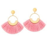 Big Tassel Dangle Drop Earrings for Women