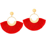 Big Tassel Dangle Drop Earrings for Women