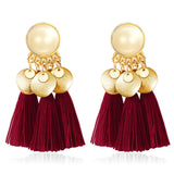 Big Tassel Dangle Drop Earrings for Women