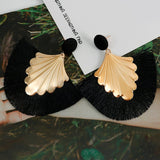 Big Tassel Dangle Drop Earrings for Women
