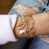 Bohemian Gold Bracelet Set, Women's  Jewelry