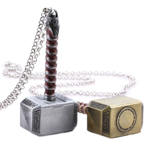 Thor Hammer Pendant Necklace, Women/Men's Jewelry