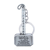 Thor Hammer Pendant Necklace, Women/Men's Jewelry