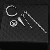 Silver Earrings, Men's Jewelry