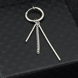 Silver Earrings, Men's Jewelry