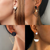 New Fashion Round Dangle  Earrings For Women