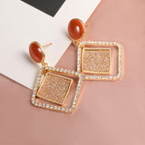 New Fashion Round Dangle  Earrings For Women