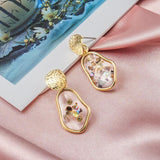 New Fashion Round Dangle  Earrings For Women