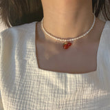 Pearls Chain Necklace, Women's Jewelry