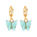 Butterfly Dangle Earrings, Women's Jewelry