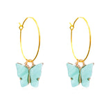 Butterfly Dangle Earrings, Women's Jewelry