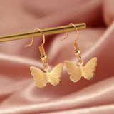 Butterfly Dangle Earrings, Women's Jewelry