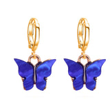 Butterfly Dangle Earrings, Women's Jewelry