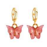 Butterfly Dangle Earrings, Women's Jewelry